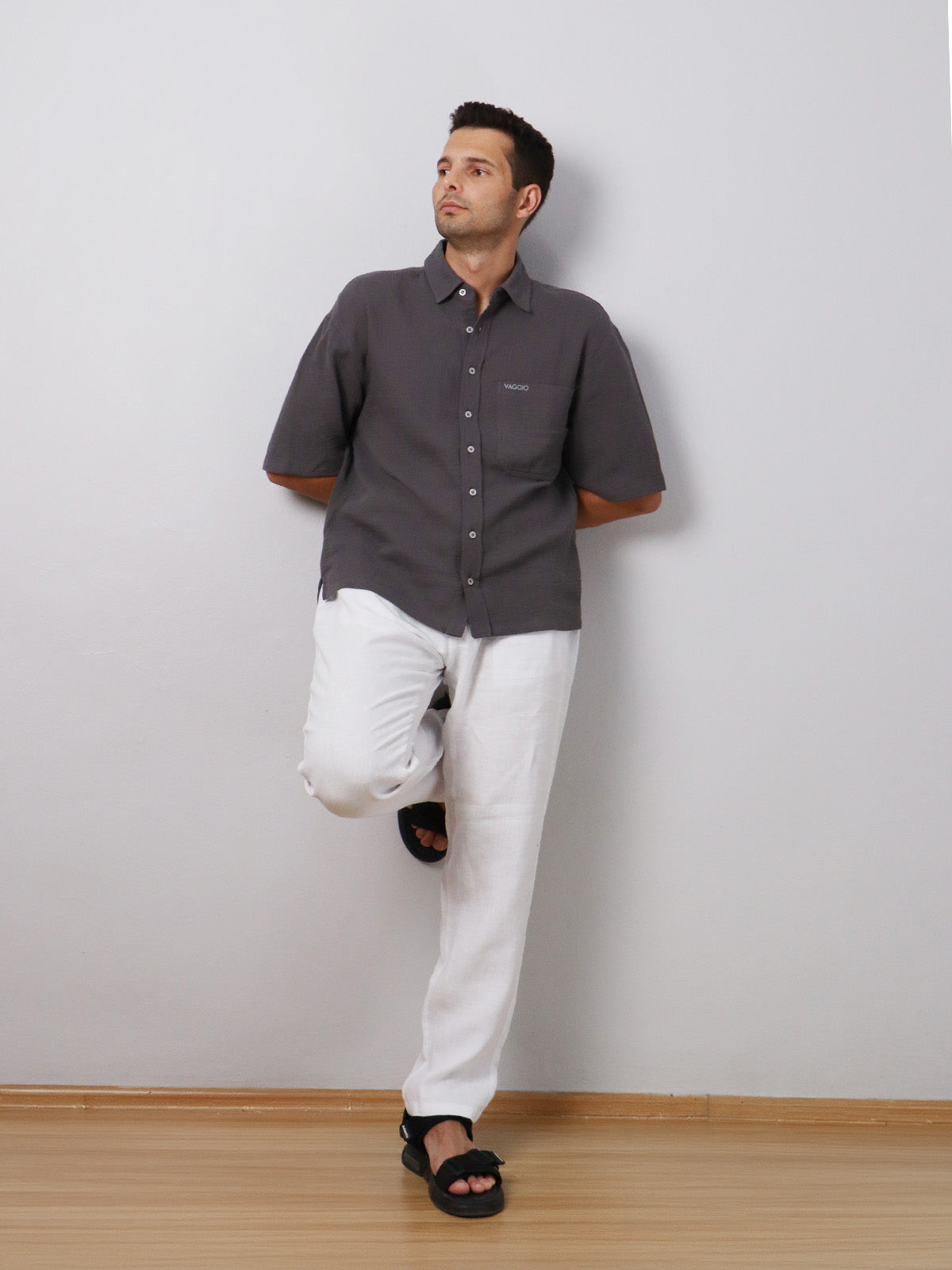 Keten Pantolon – Beyaz