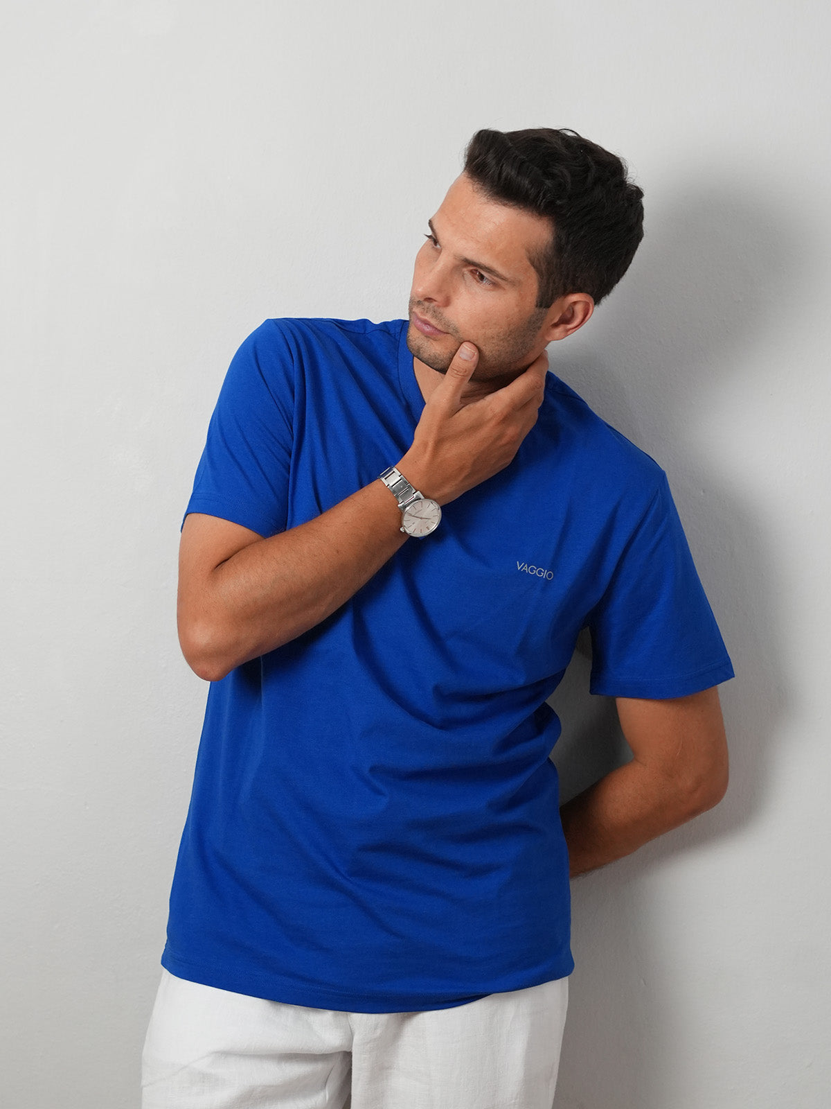 Balen Regular Fit Basic T-Shirt - Lacivert